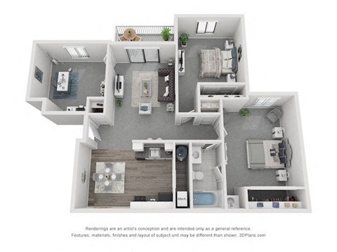 a floor plan of a house